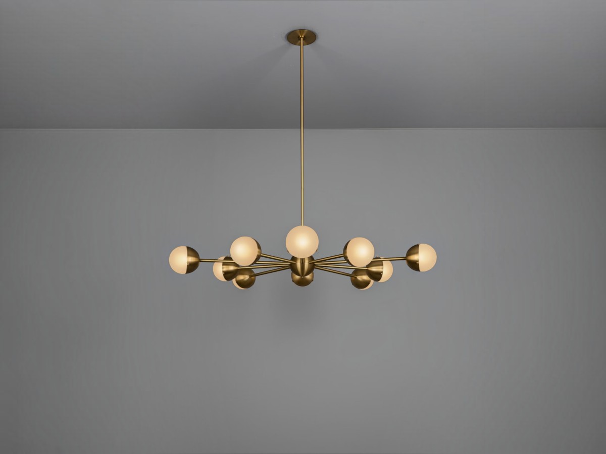 Schwung Molecule Spark Round 10 Suspension Lamp