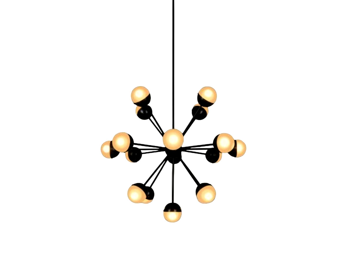 Schwung Molecule Spark Round 17 Suspension Lamp