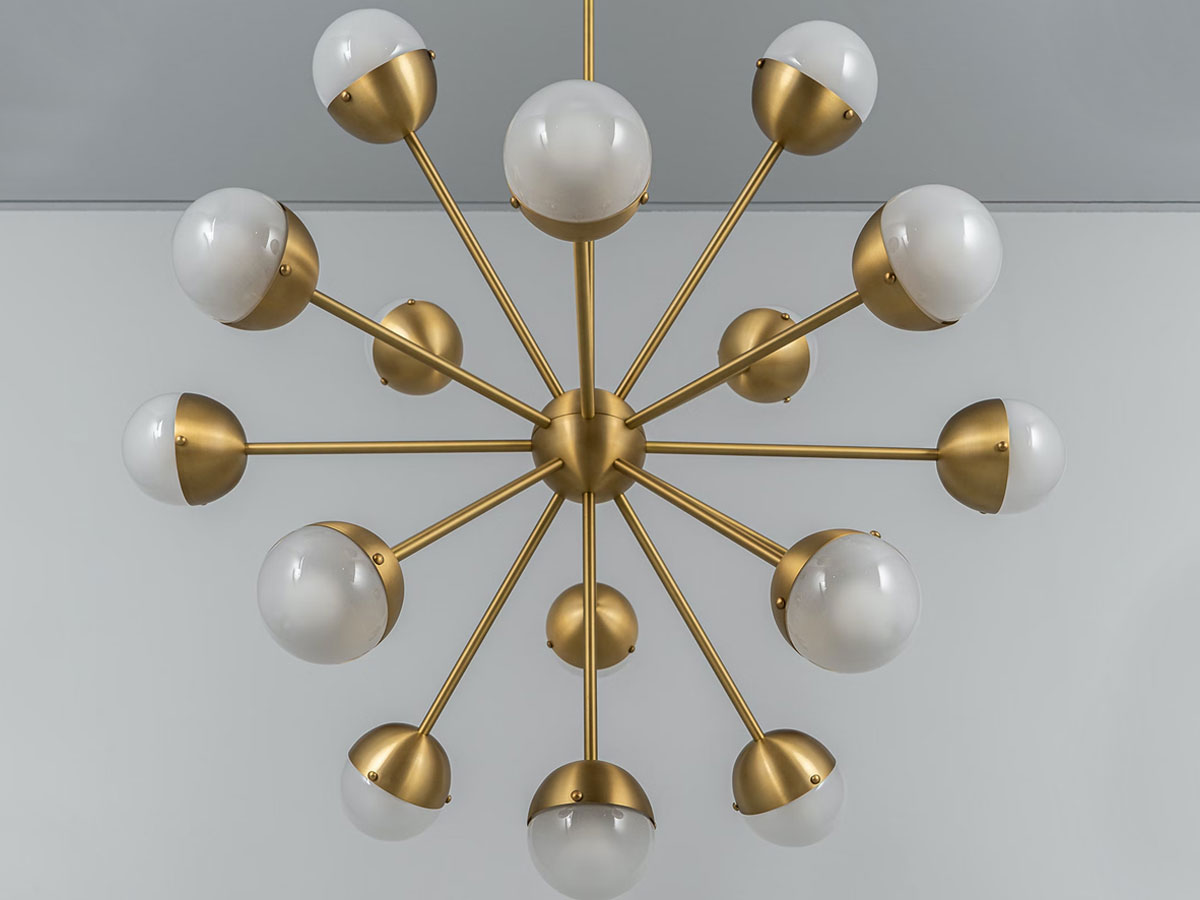 Schwung Molecule Spark Round 17 Suspension Lamp