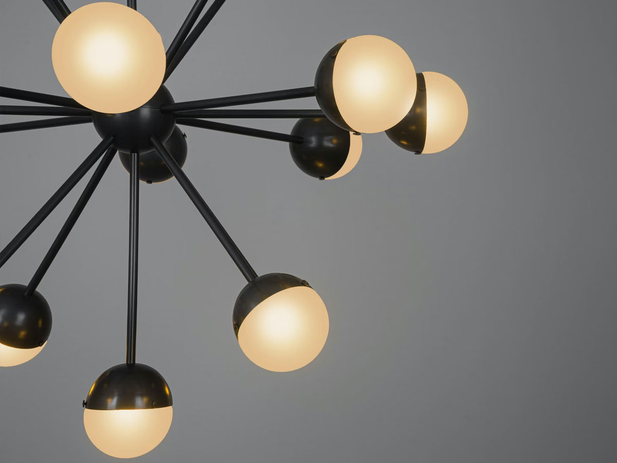 Schwung Molecule Spark Round 17 Suspension Lamp