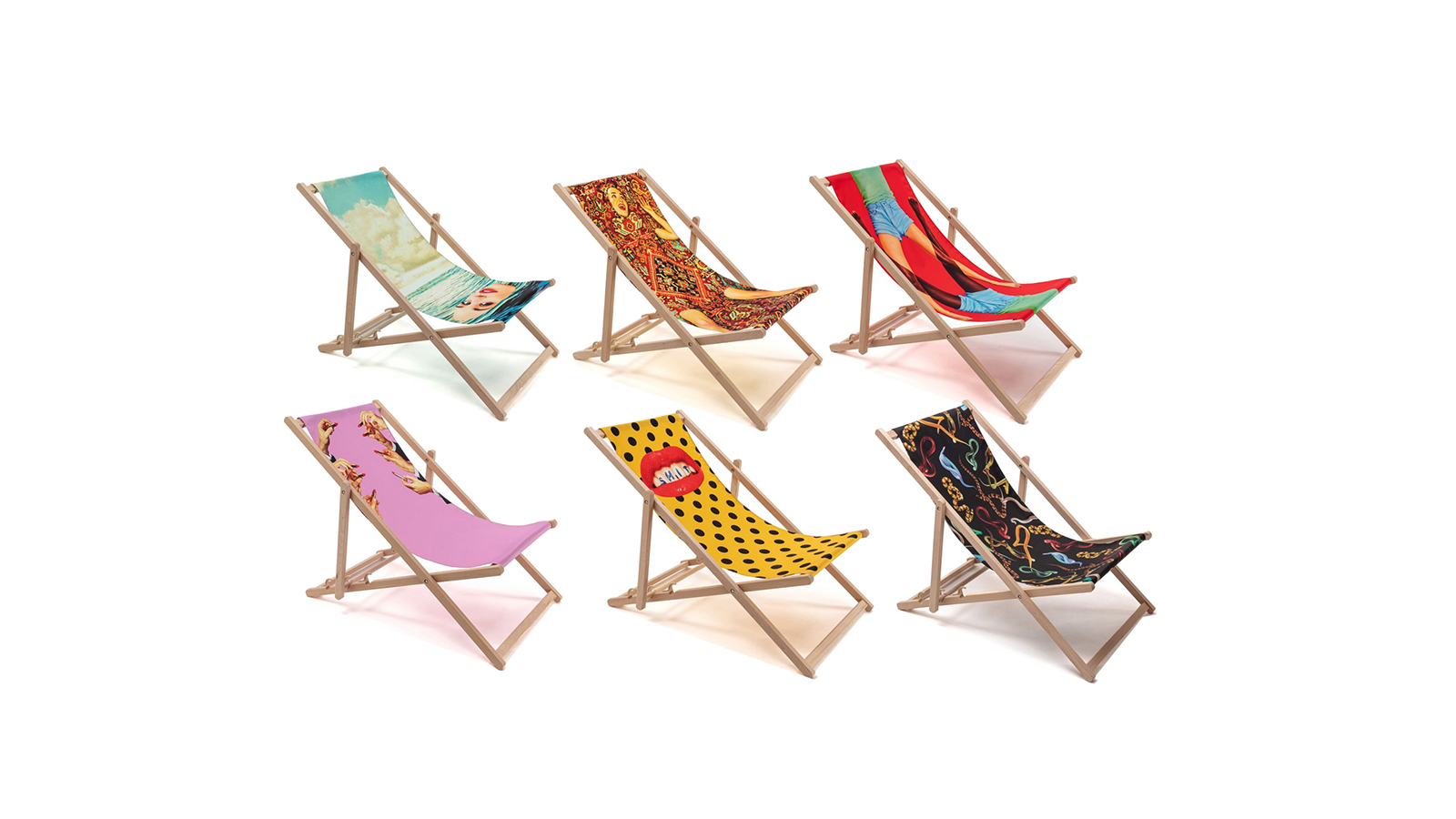 Шезлонг Seletti Deck Chair, коллекция