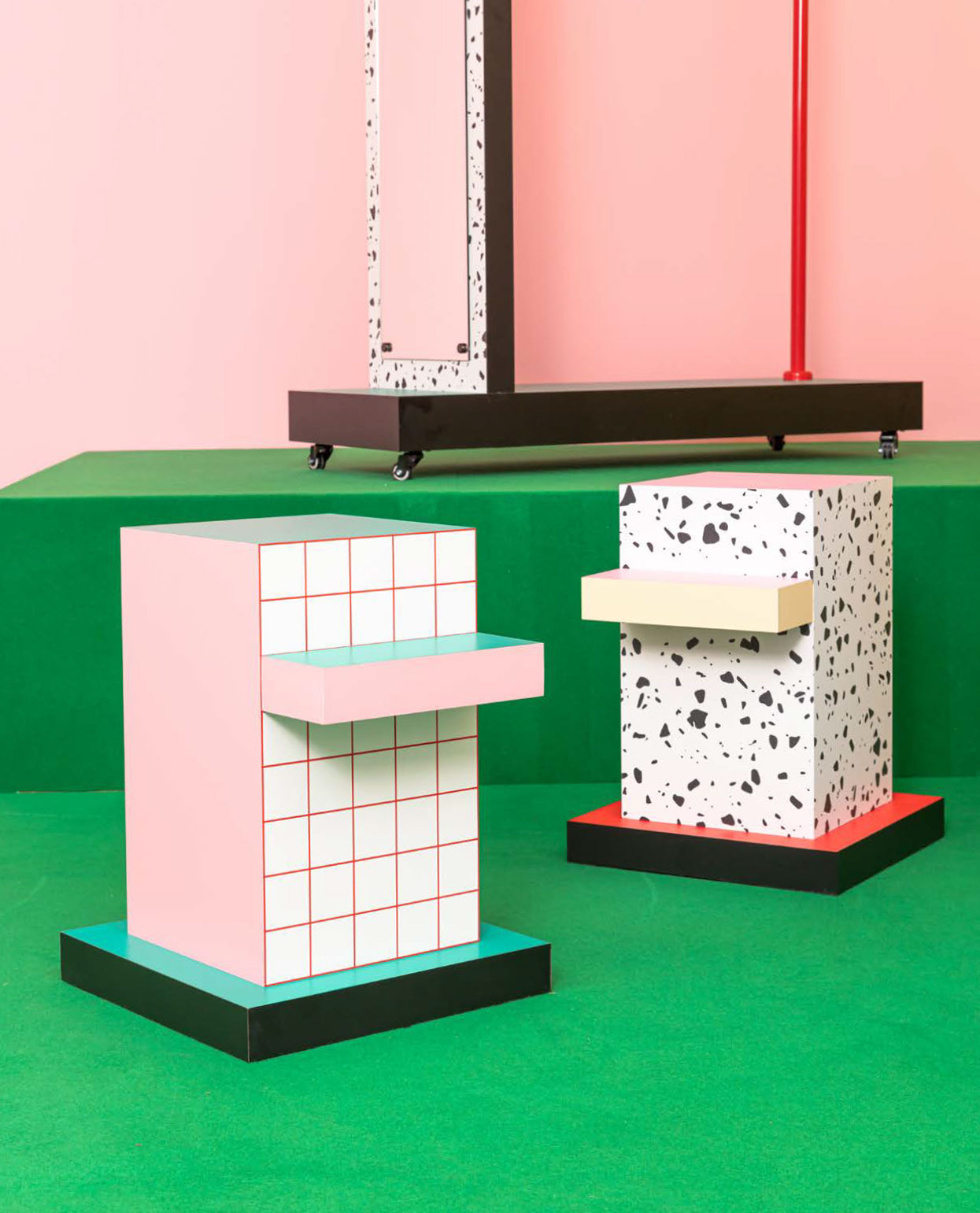 Журнальный столик Seletti Superside Table Terrazzo