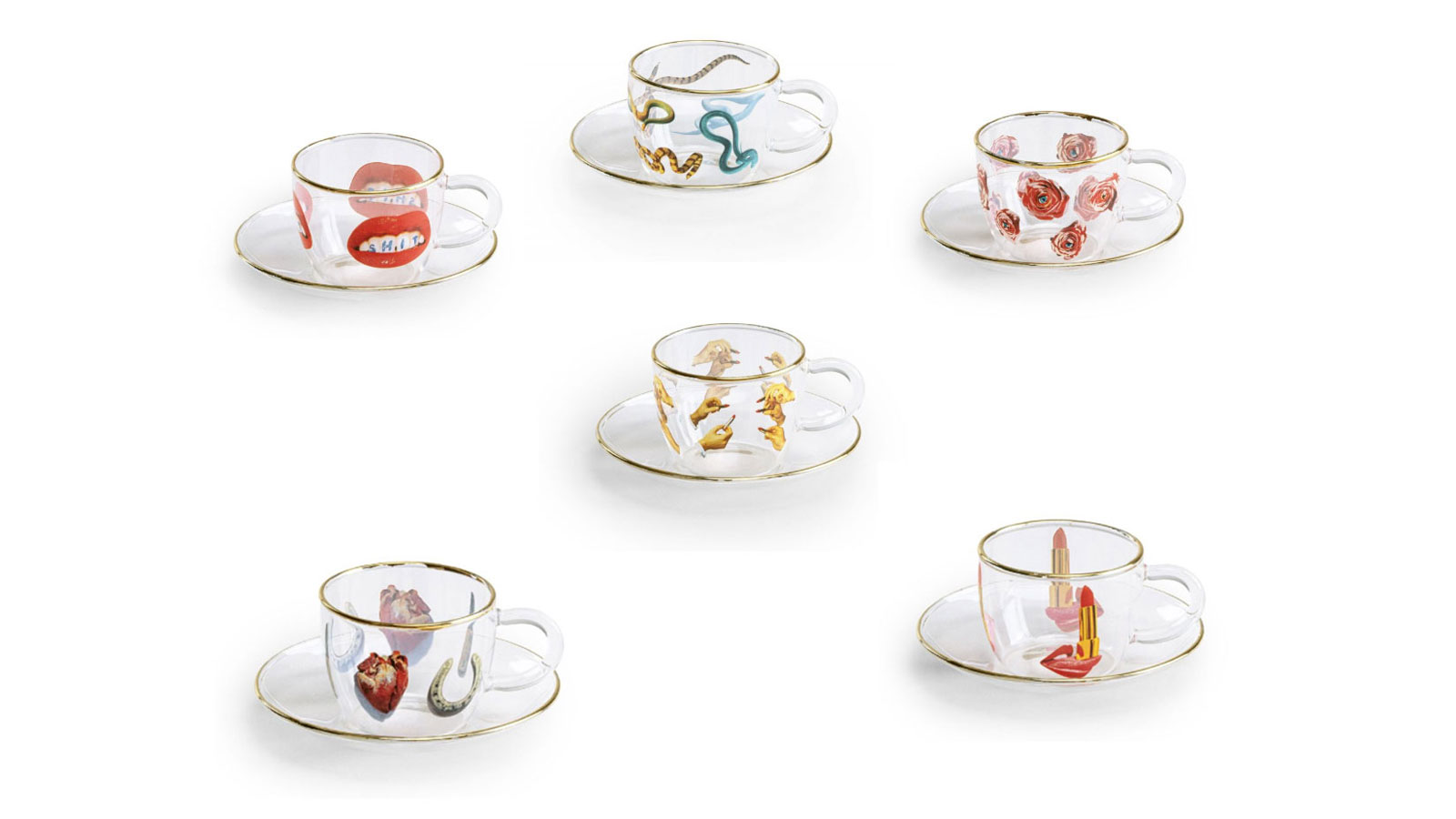 Чашка Seletti Toiletpaper, коллекция кофе