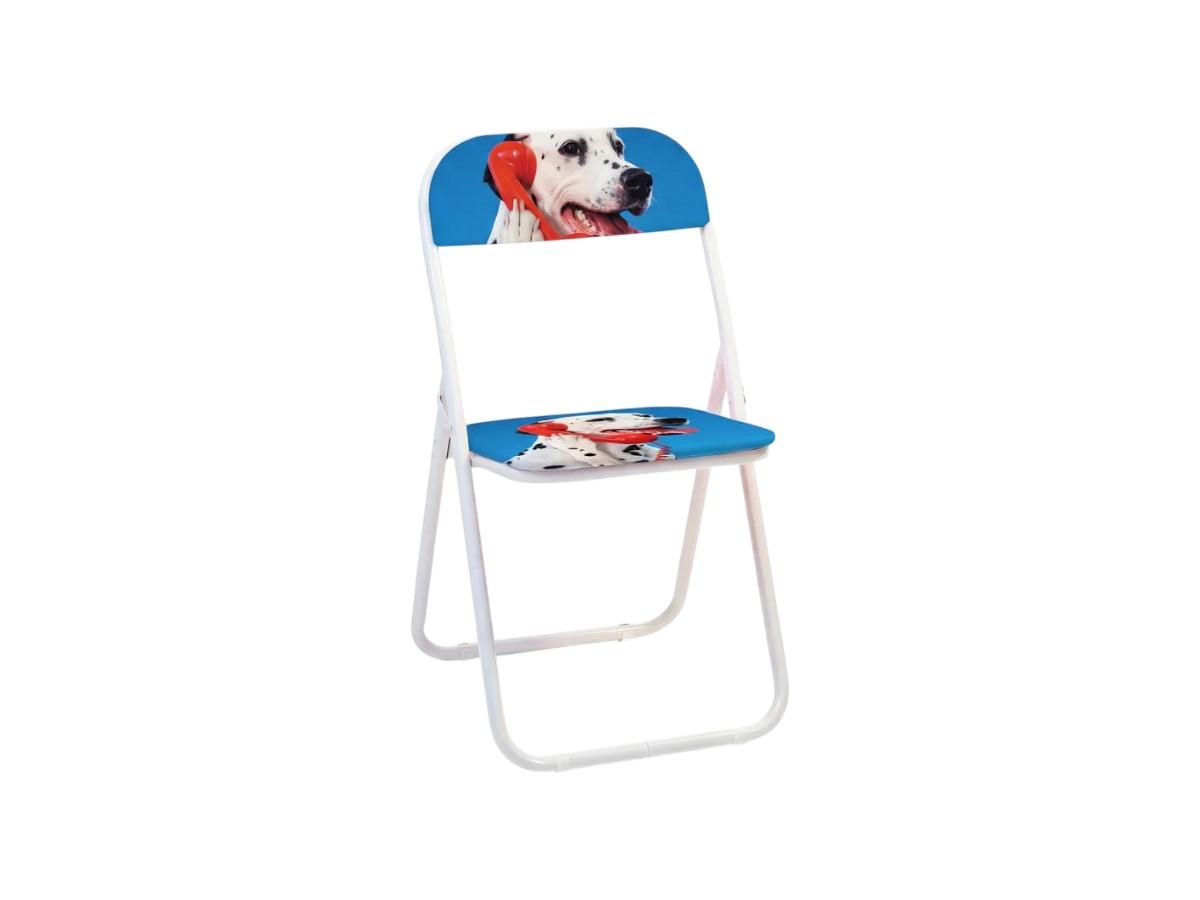 Складной стул Seletti Toiletpaper Pets, центр собак