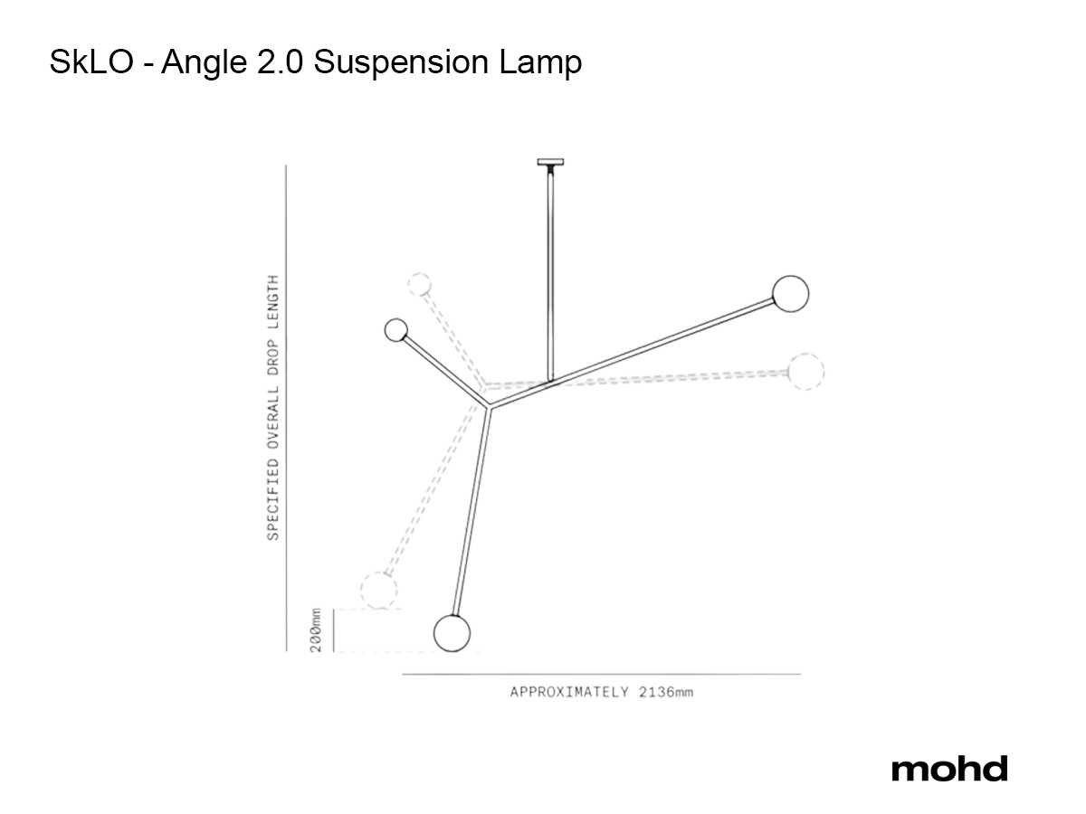 Подвесной светильник SkLO Angle 2.0