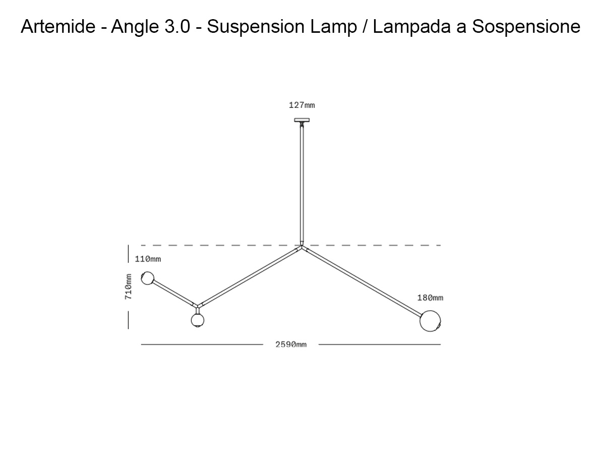 SkLO Angle 30 Suspension Lamp