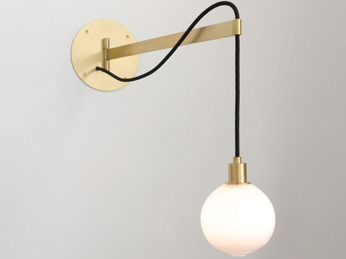 SkLO Drape 1 Arm Wall Lamp