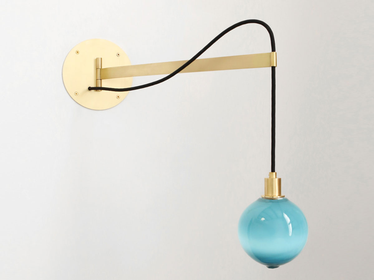 SkLO Drape 1 Arm Wall Lamp