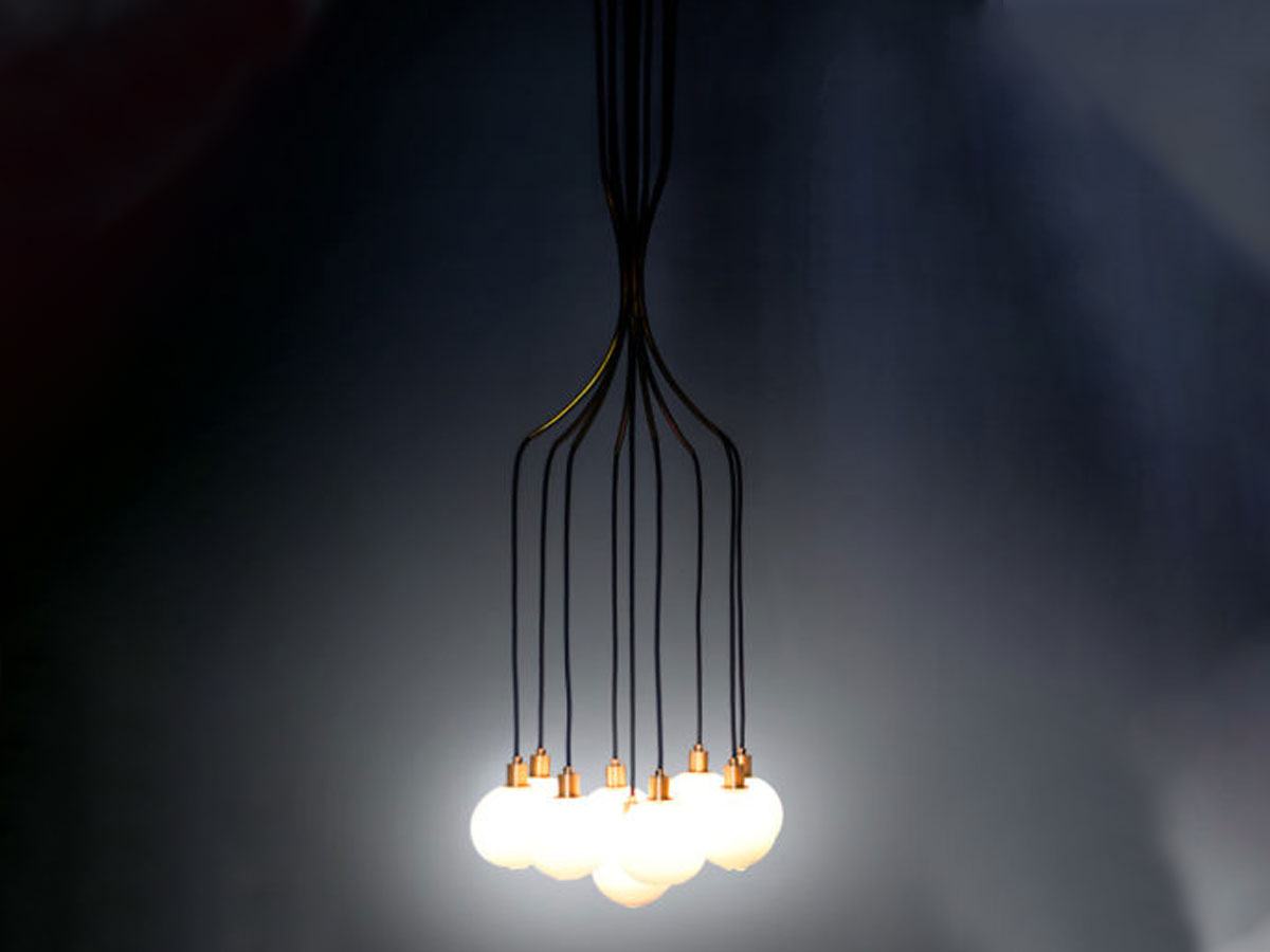 SkLO Drape Skirt 9 Suspension Lamp