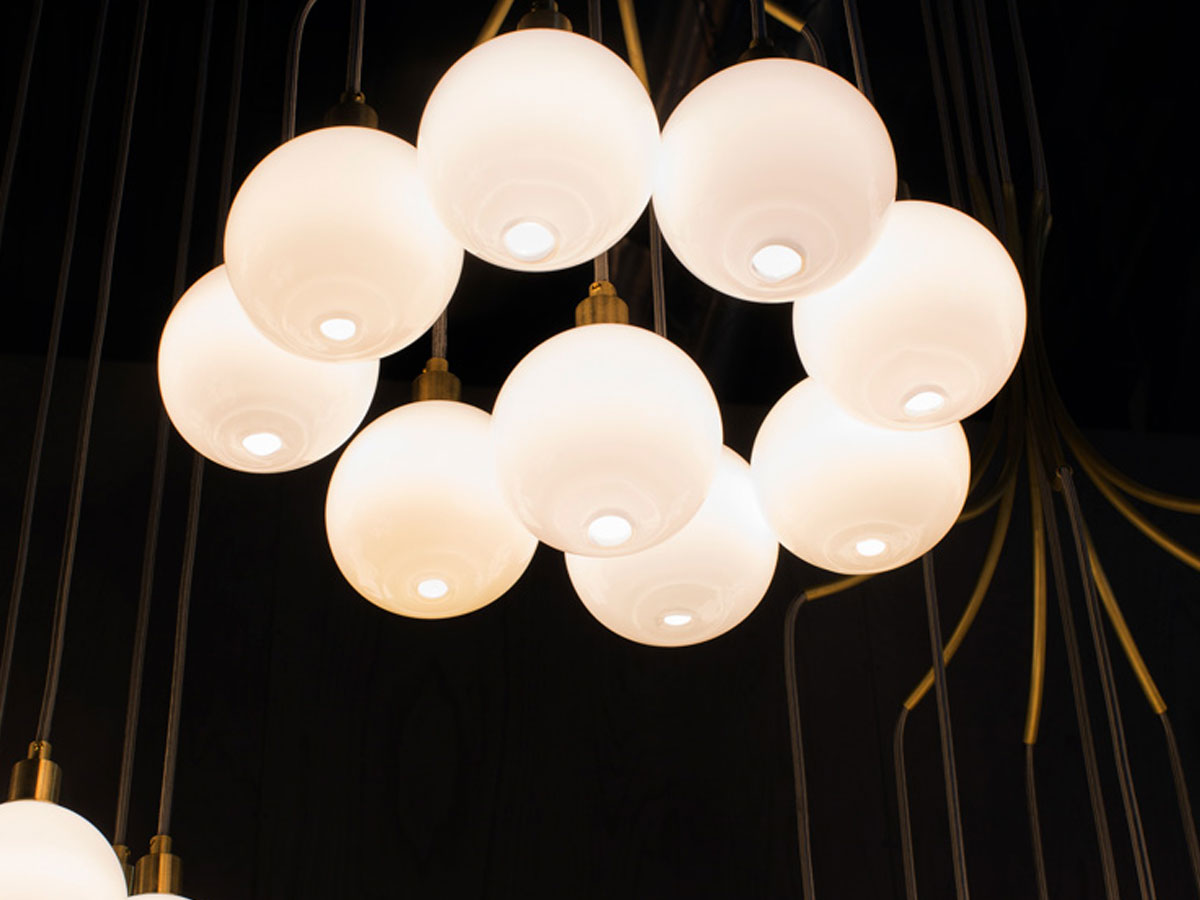 SkLO Drape Skirt 9 Suspension Lamp