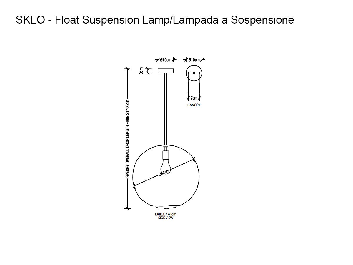SkLO Float Suspension Lamp Html