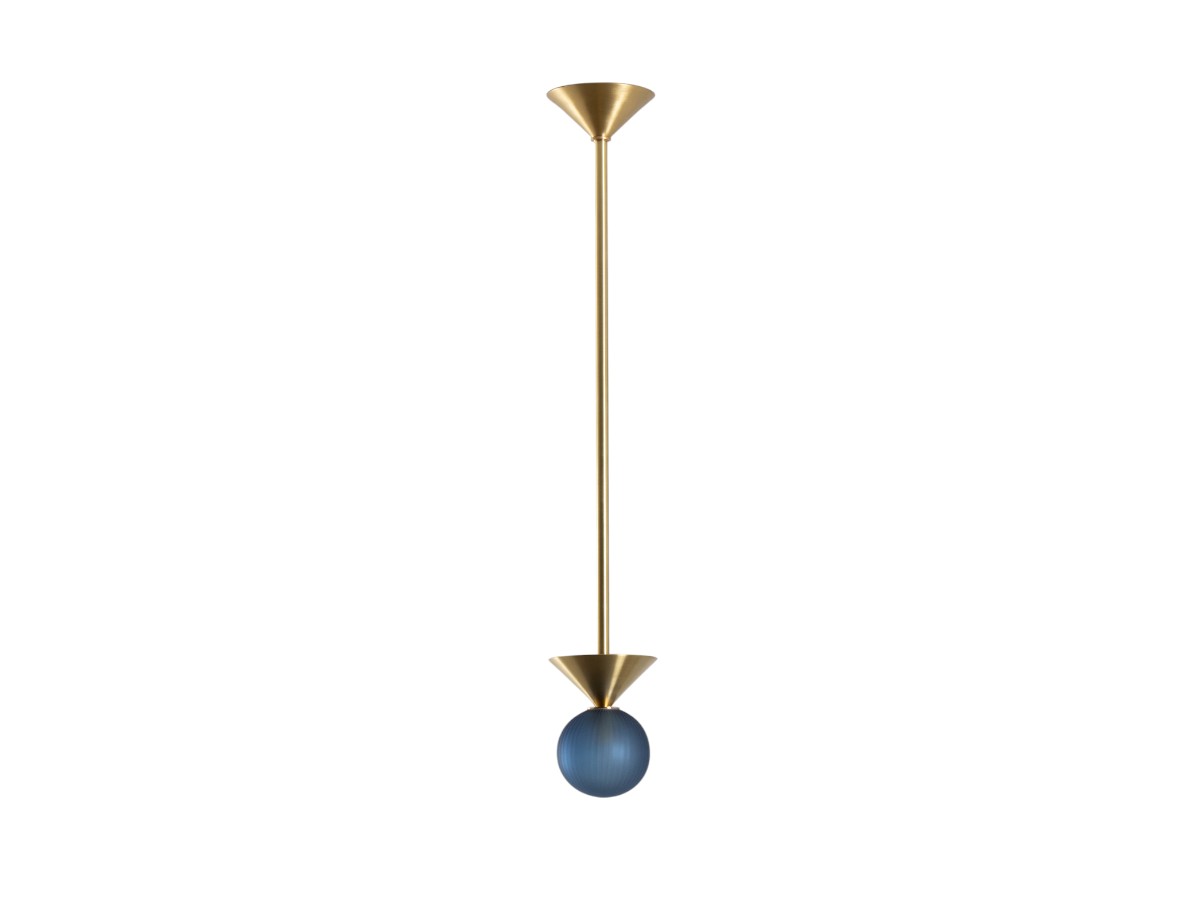 SkLO Peak Suspension Lamp Sphere Glass O11 Cm