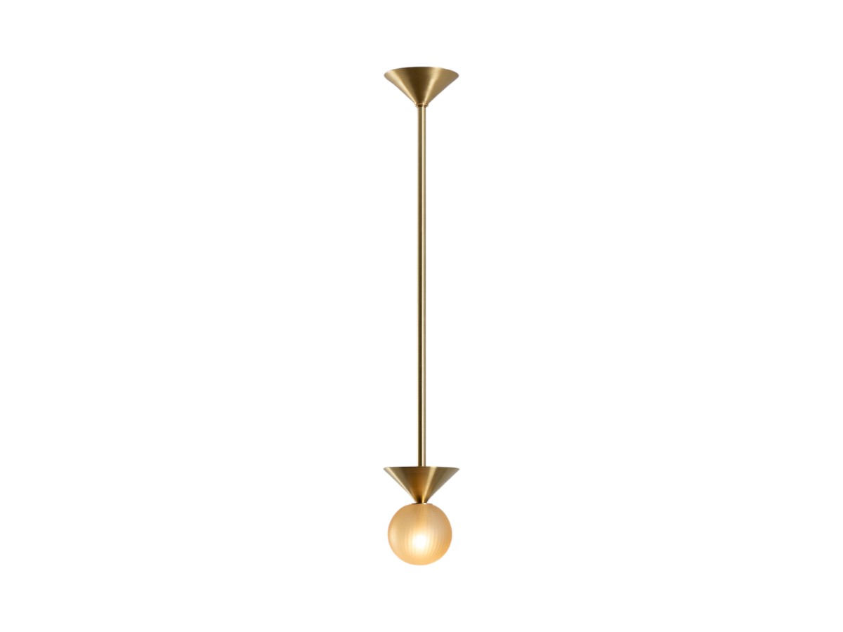 SkLO Peak Suspension Lamp Sphere Glass O11 Cm