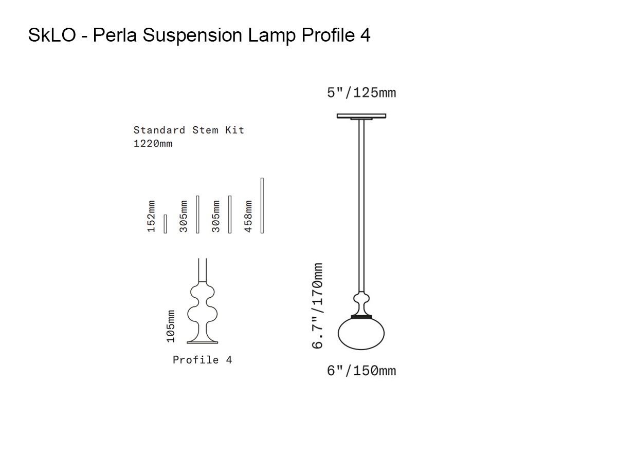 SkLO Perla Suspension Lamp Profile 4