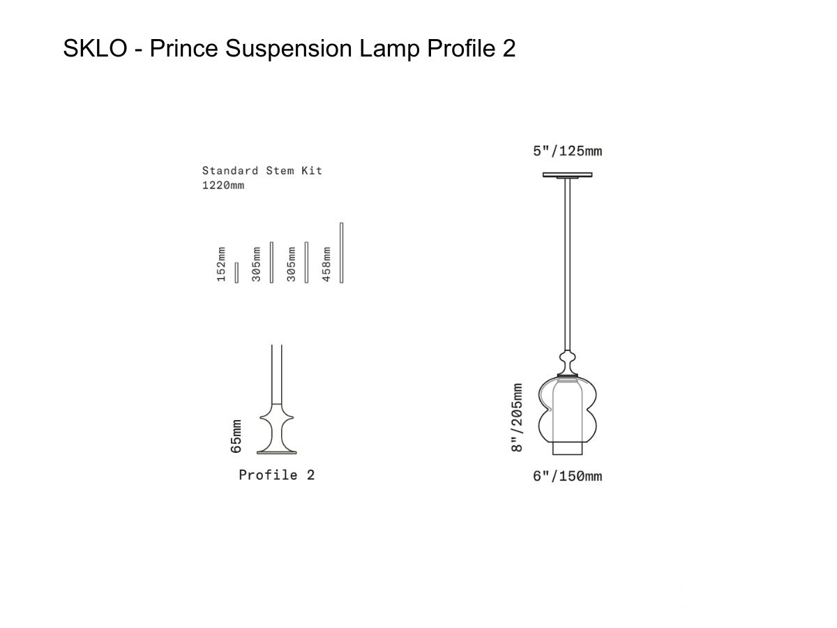 SkLO Prince Suspension Lamp Profile 2