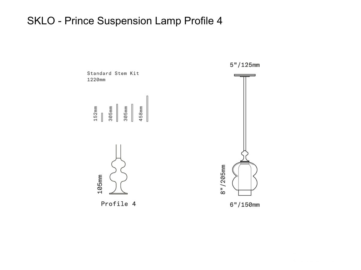 SkLO Prince Suspension Lamp Profile 4