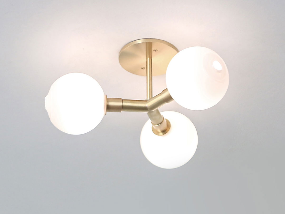 SkLO Steam 3x Wall Ceiling Lamp