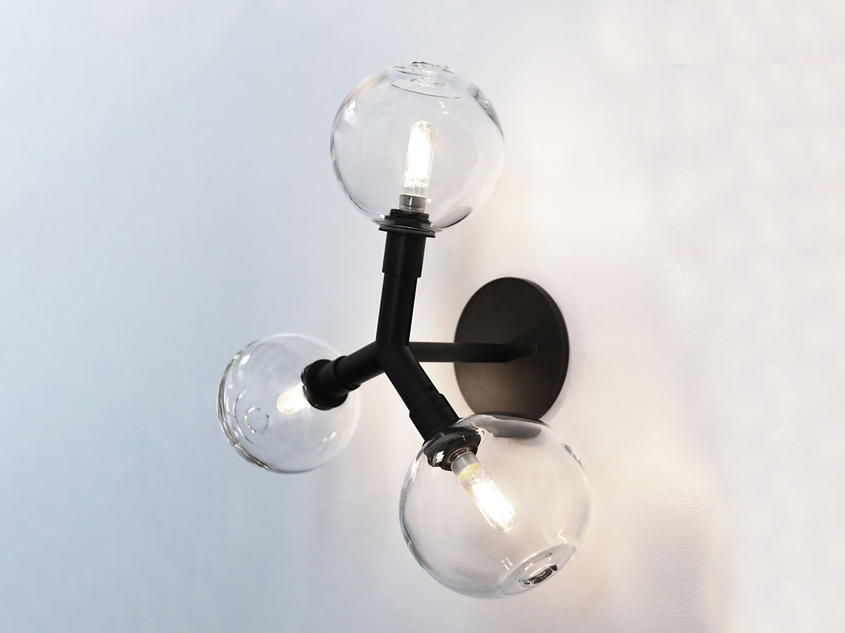 SkLO Steam 3x Wall Ceiling Lamp