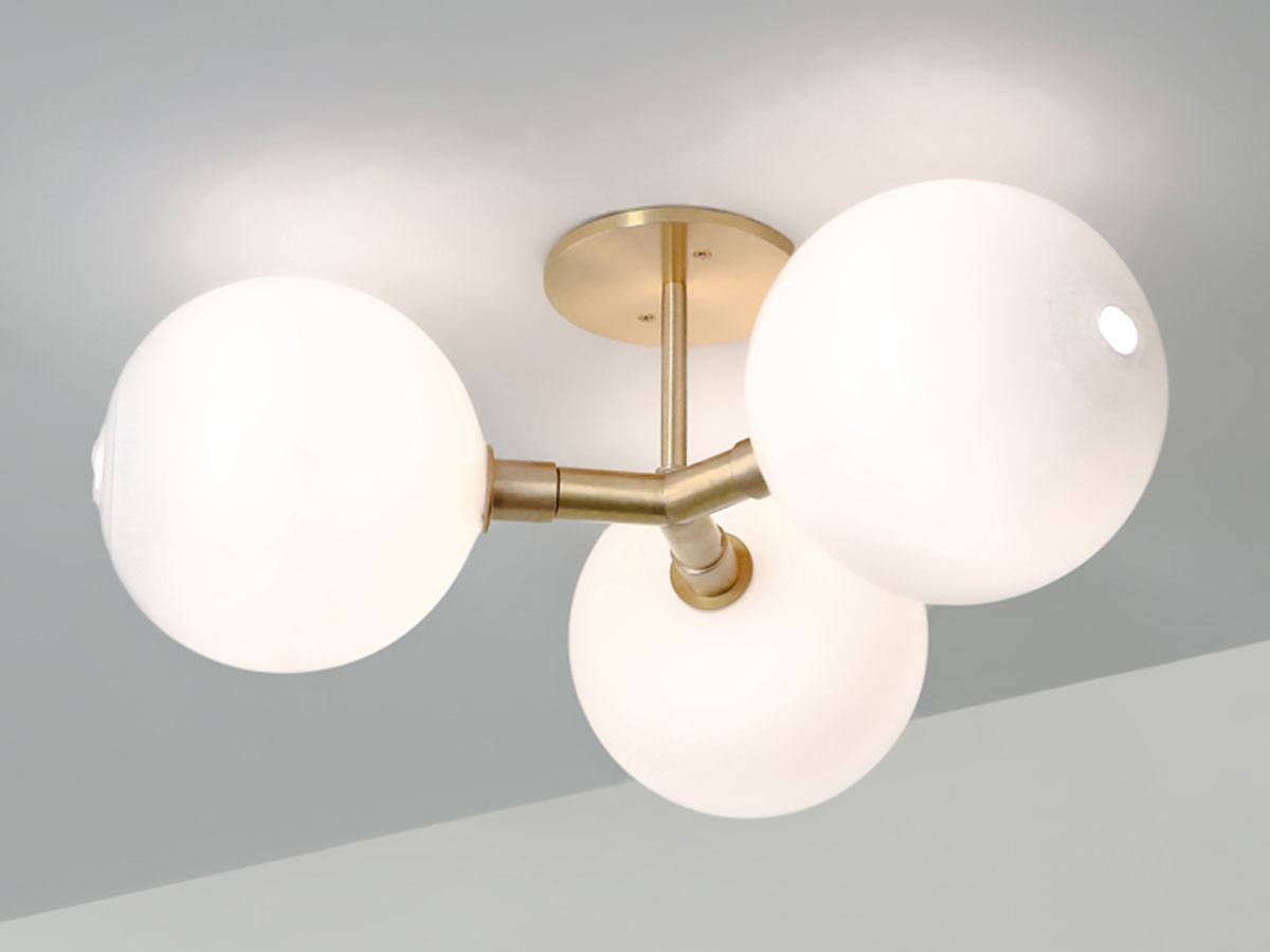 SkLO Steam 3x Wall Ceiling Lamp