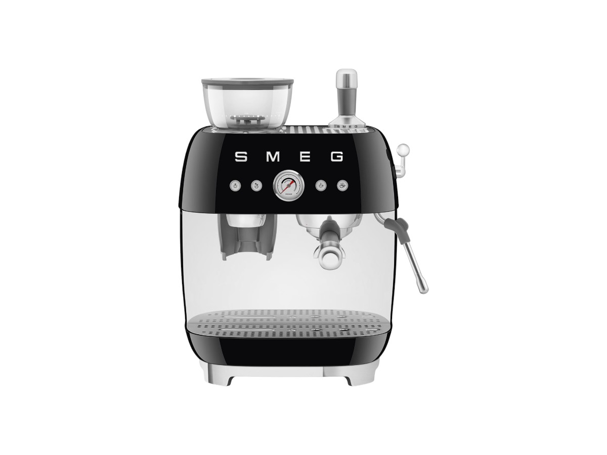Кофемашина Smeg 50’s Style Manual Espresso, мельница встраиваемая