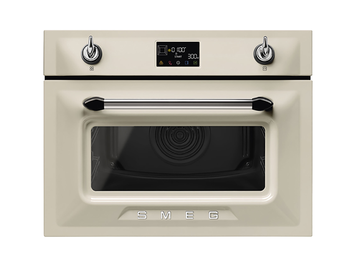 Духовой шкаф Smeg Combi, микроволновая печь SO4902