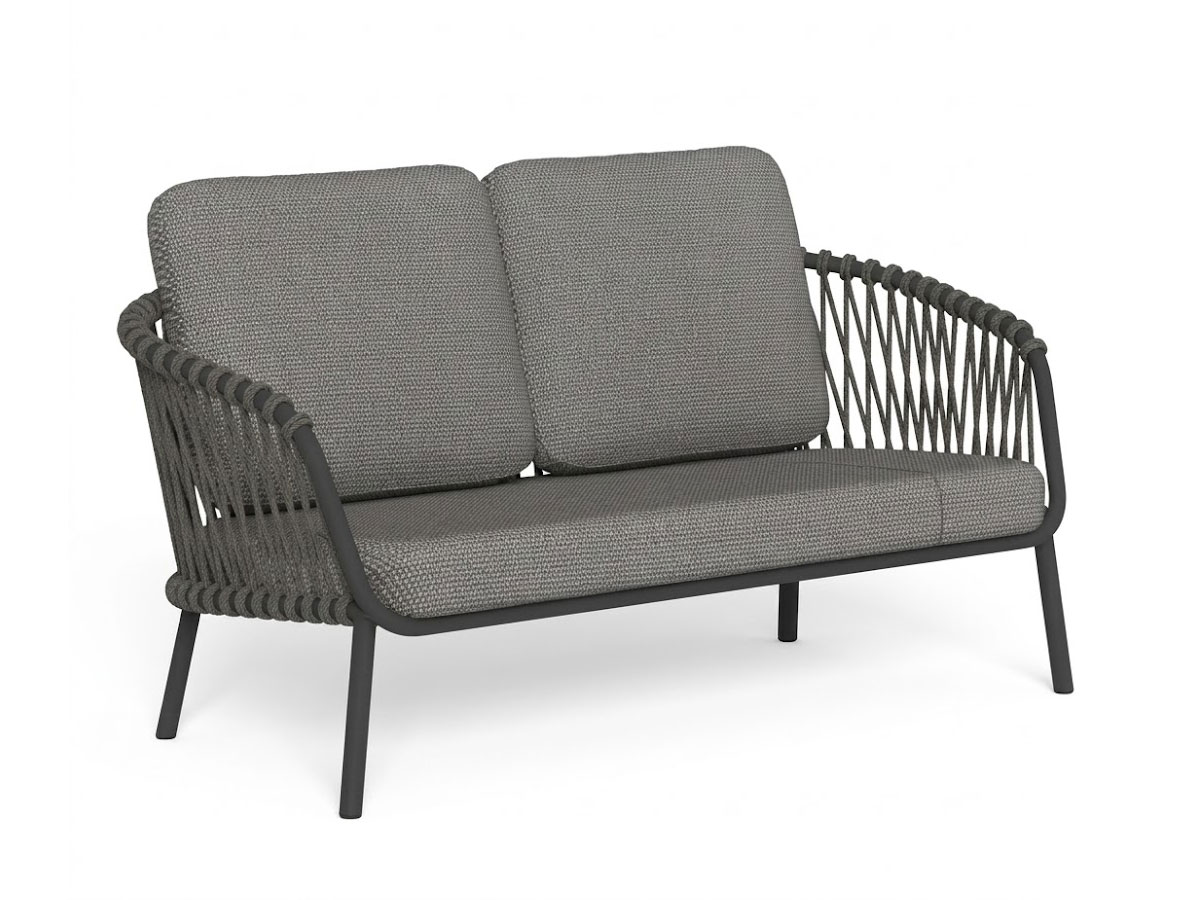 Talenti Abel Outdoor Sofa Charcoal C63 Black