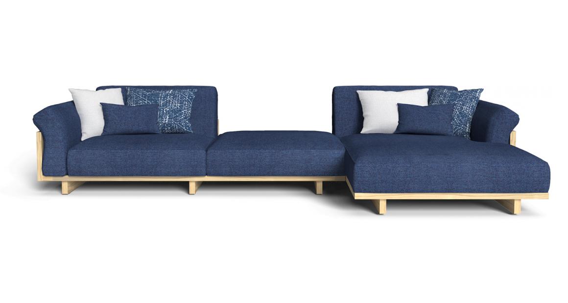 Talenti Argo Wood Sofa Collection
