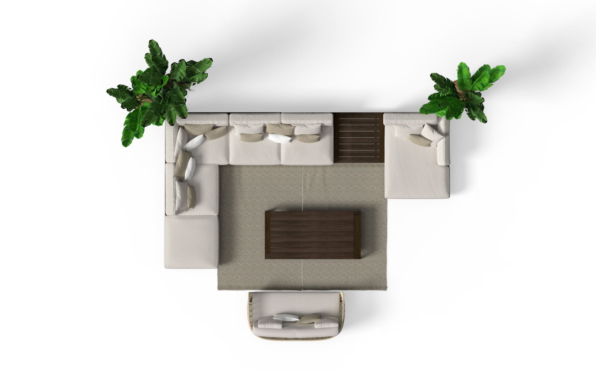 Talenti Argo Wood Sofa Collection
