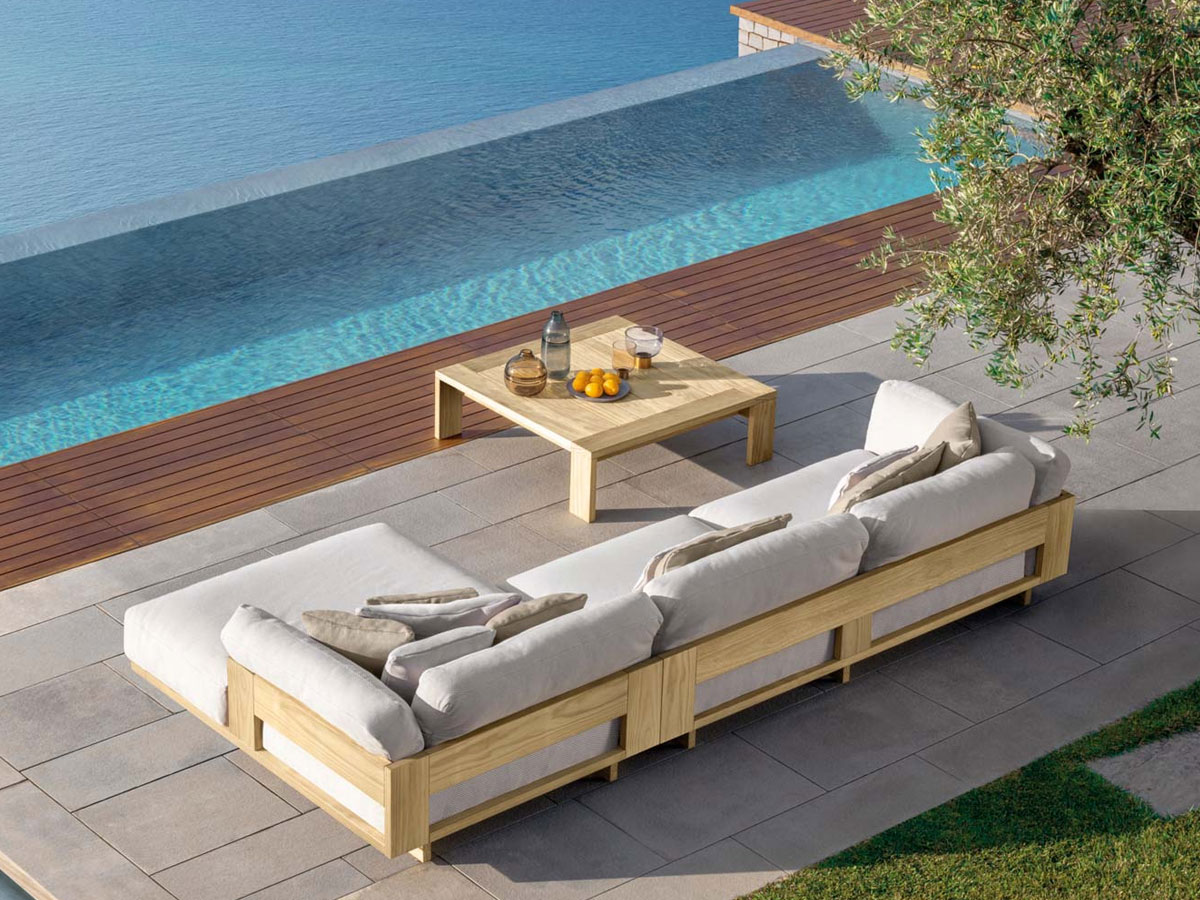 Talenti Argo Wood Sofa Collection