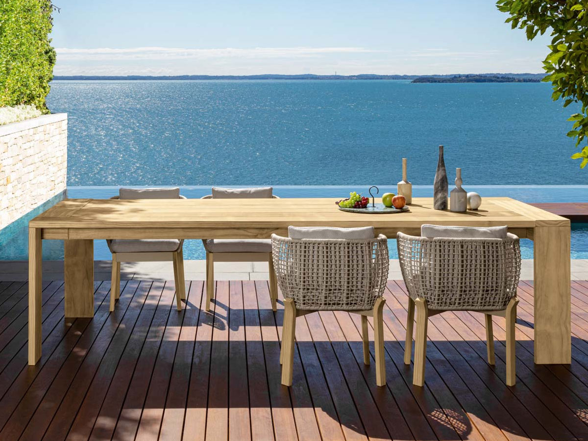 Talenti Argo Wood Rectangular Table