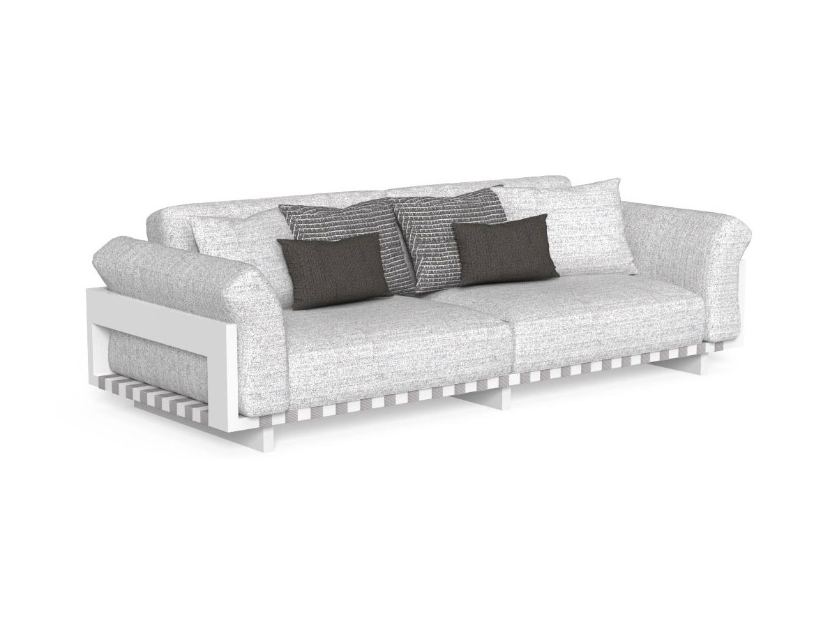 Talenti Argo Alu 3 Seater Sofa