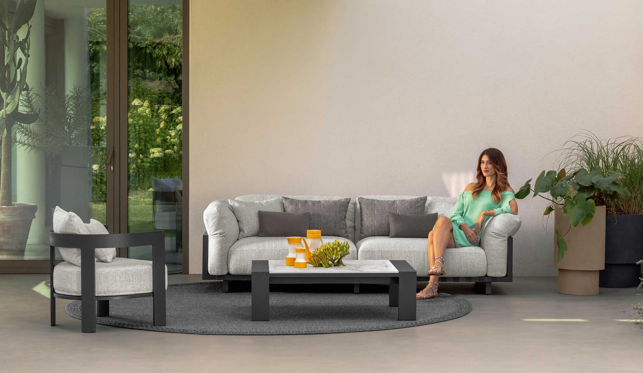 Talenti Argo Alu Modular Sofa