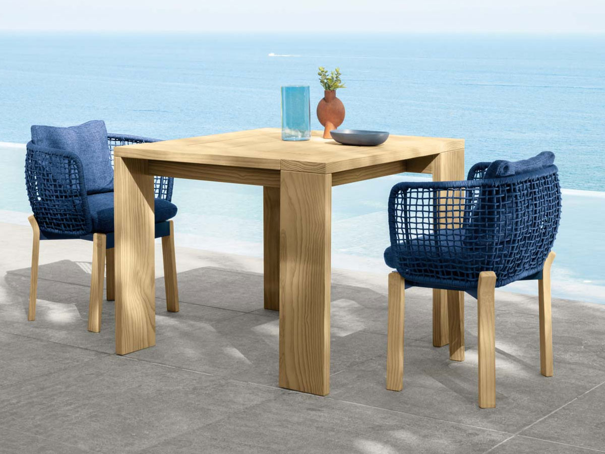 Talenti Argo Wood Square Table