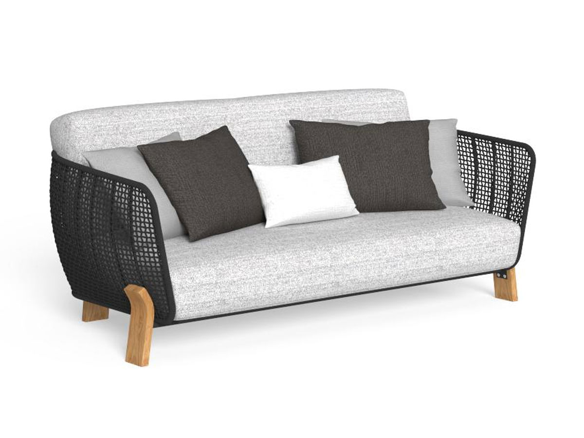 Talenti Argo Wood Sofa Love Seat