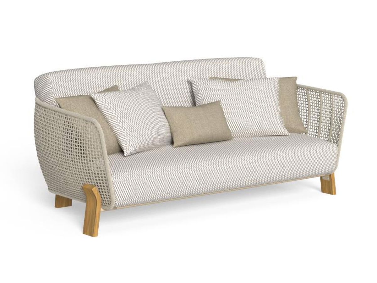 Talenti Argo Wood Sofa Love Seat