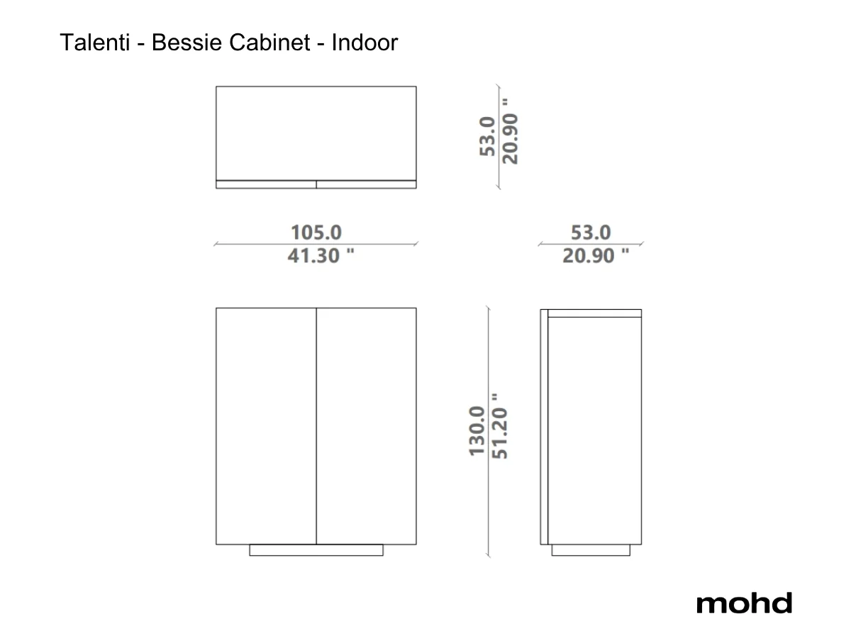 Talenti Bessie Cabinet Indoor