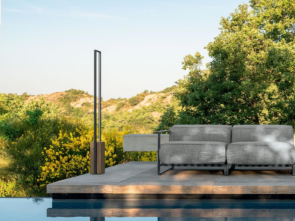 Talenti Casilda Outdoor Rechargeable Floor Lamp L