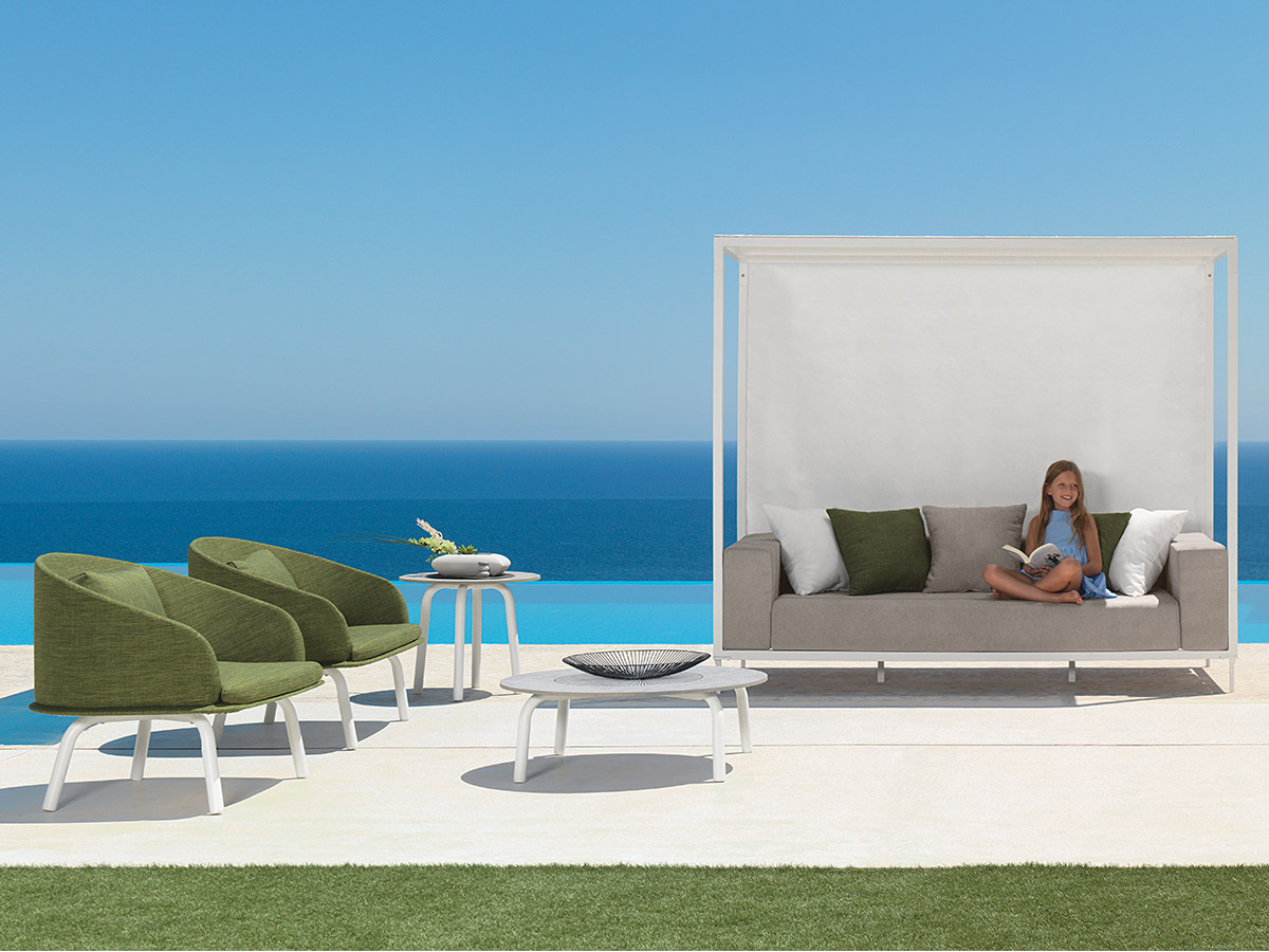 Talenti Cleo Alu Lounge Armchair