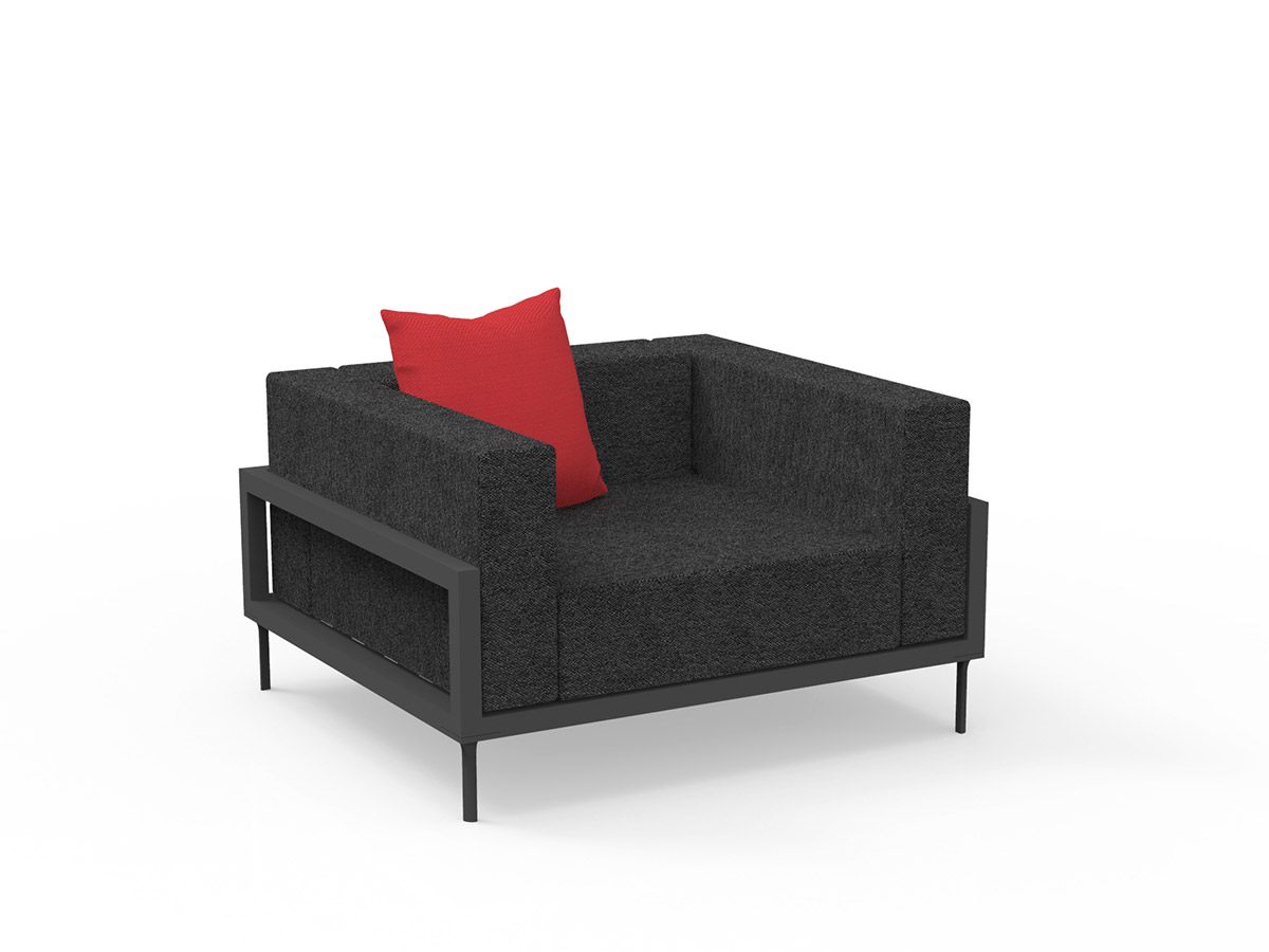 Talenti Cleo Soft Alu Armchair