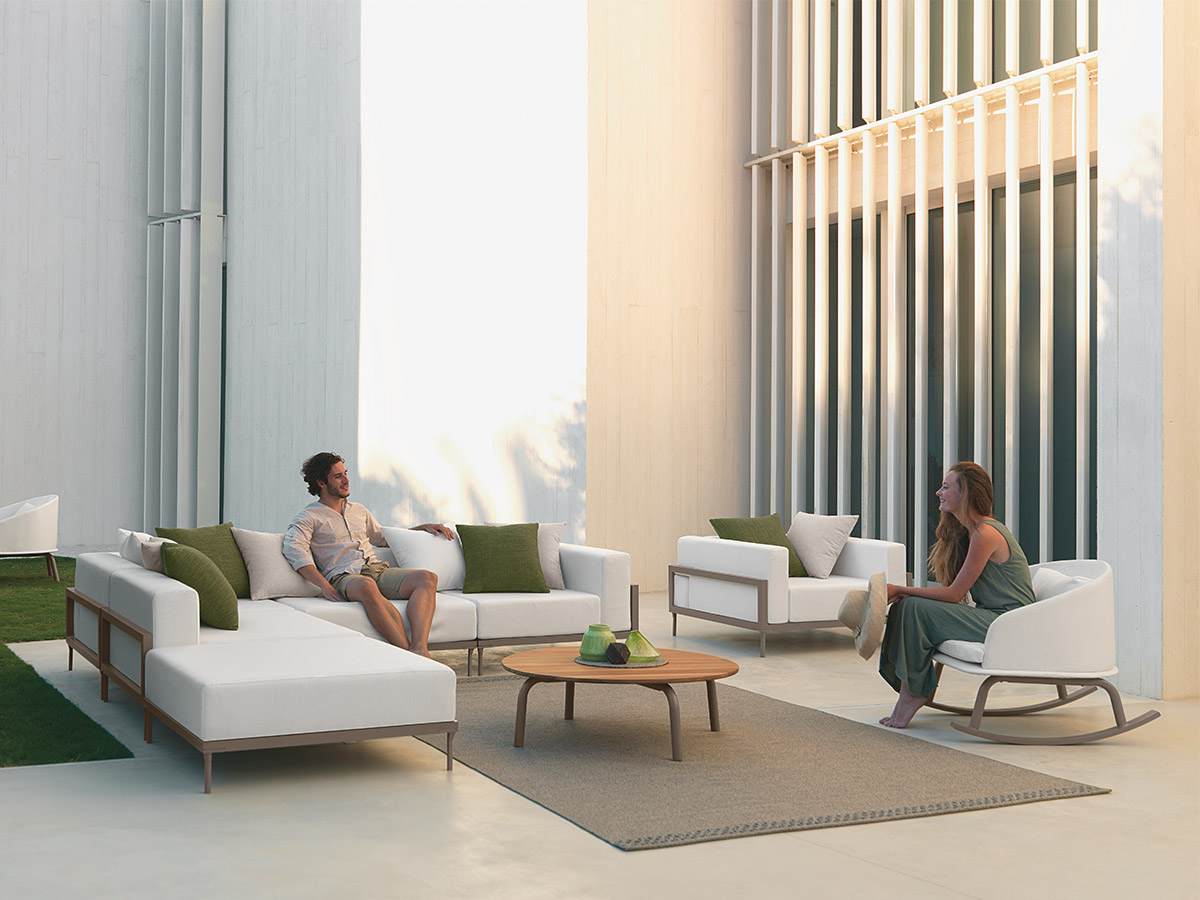 Talenti Cleo Soft Alu Armchair