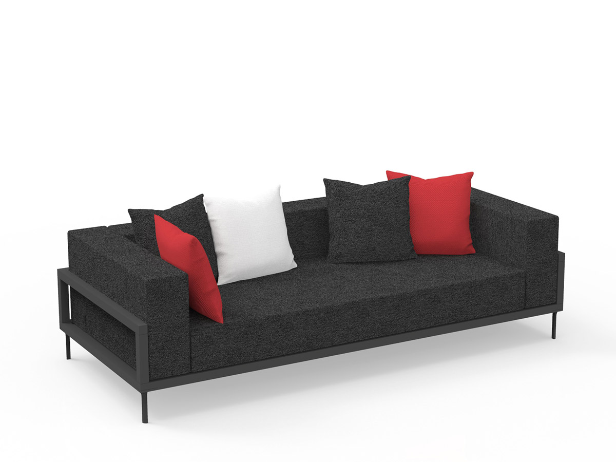 Talenti Cleo Soft Alu Sofa