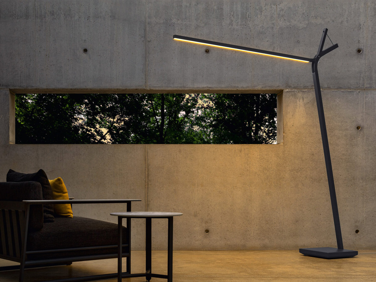 Talenti Cleosoft Alu Outdoor Floor Lamp