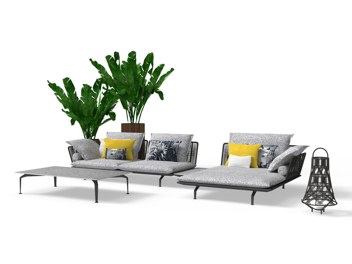 Talenti Cruise Alu Sofa Collection