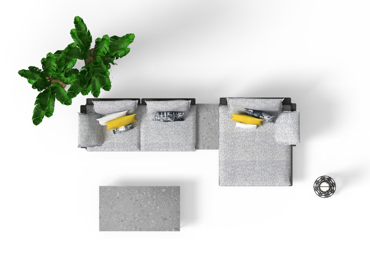 Talenti Cruise Alu Sofa Collection