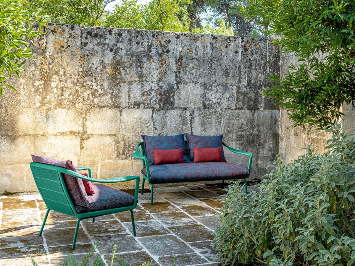 Talenti Cruise Alu Sofa Love Seat