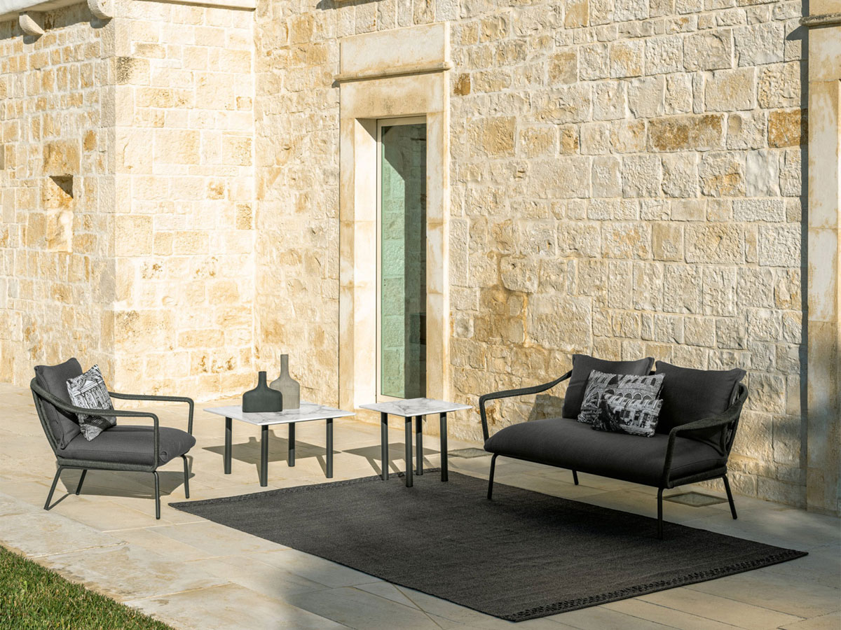 Talenti Cruise Alu Sofa Love Seat