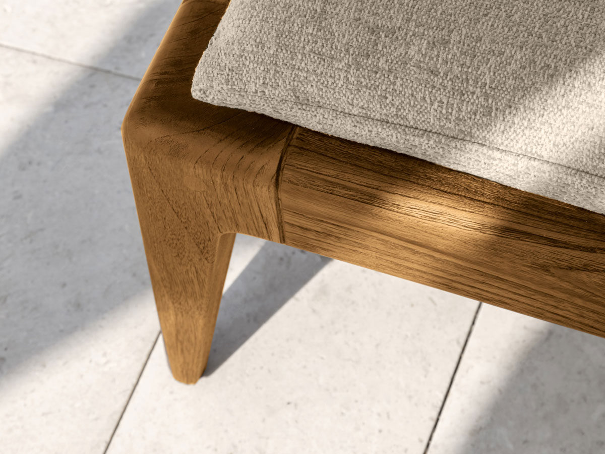 Talenti Cruise Teak Sunbed