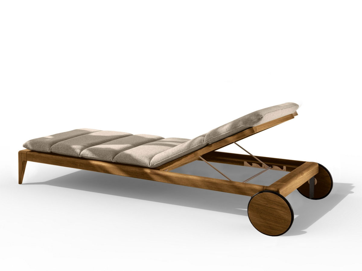 Talenti Cruise Teak Sunbed