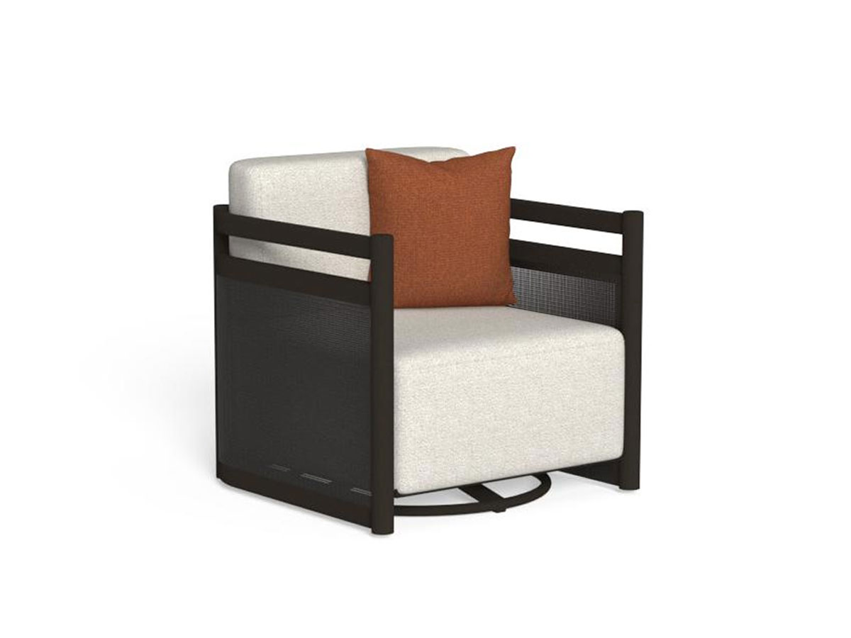 Talenti Edwin Alu Swivel Armchair