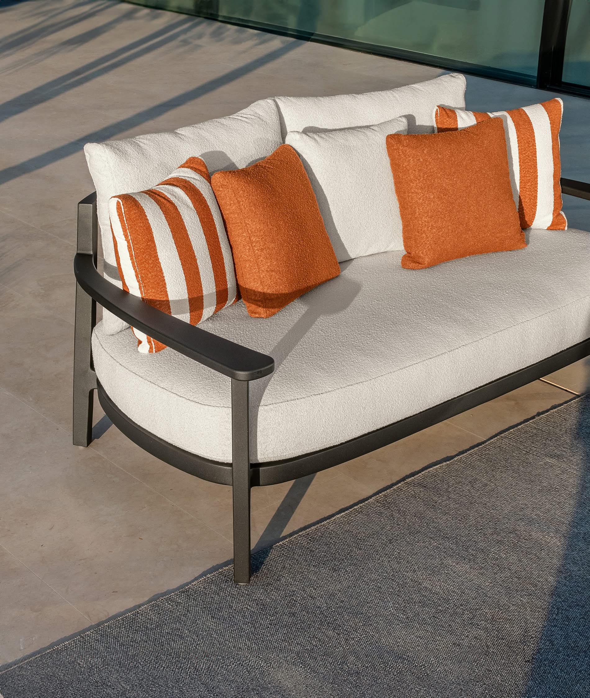 Talenti Ever Alu 2 Seater Sofa